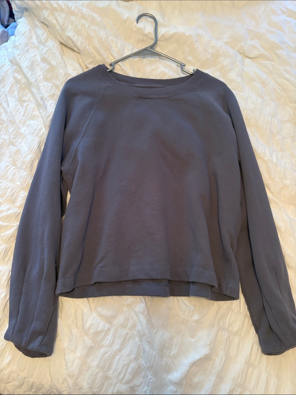 Abercrombie & Fitch Women's Crewneck Sweatshirt - Charcoal